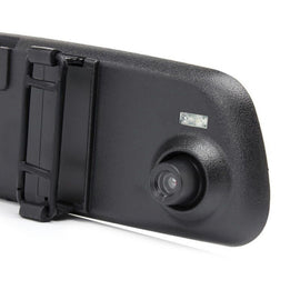 LCD Video Recorder G-sensor Dash Cam Rearview Vehicle Mirror Camera DVR