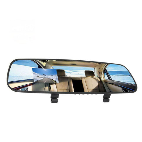 LCD Video Recorder G-sensor Dash Cam Rearview Vehicle Mirror Camera DVR