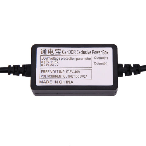 Mini USB Port Hardwire Charger Cord for Dash Cam Camcorder