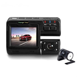 Dual Lens Car HD 1080p 2.0"LCD Dash cam+8 IR LED Light Night Vision