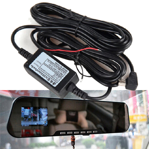 Car Camera Recorder Wire Dash Cam Hardwire Installation Kit USB Power