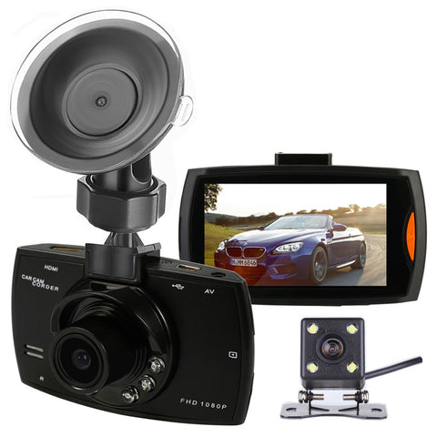 Dual Cameras 1080p HD Video Recorder Camera Night Vision waterproof