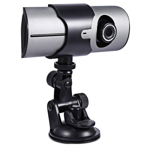 Dual Lens Camcorder Dash Cam with Night Vision Rear View Dashboard Led Car DVRs