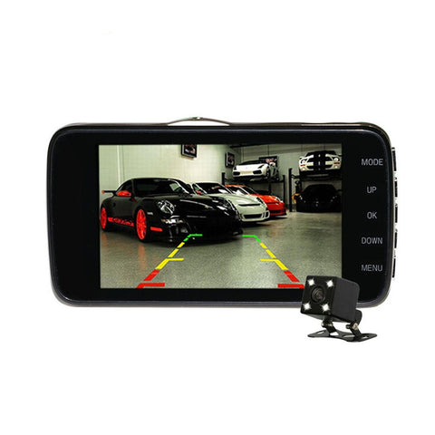 HD 1080P Dual Lens Car Camera With ADAS LDWS Dash Cam Video Recorder Night Vision