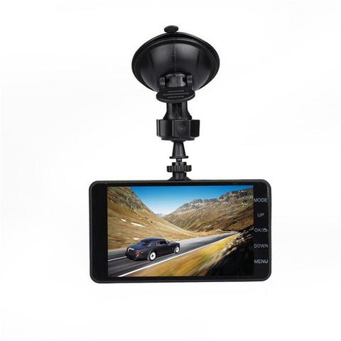 HD 1080P Dual Lens Car Camera With ADAS LDWS Dash Cam Video Recorder Night Vision