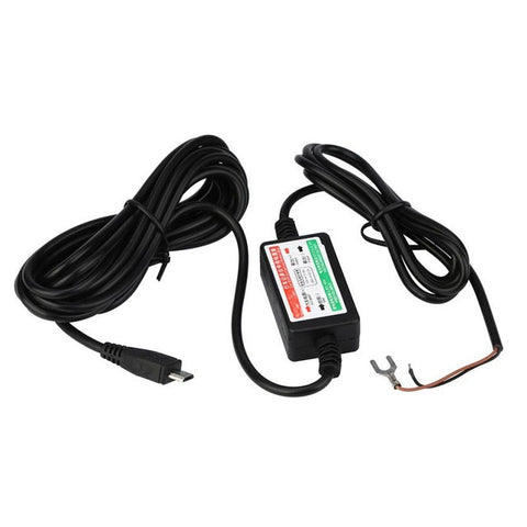 Mini USB Micro DC Car Charger Hardwire Kit for In Car Dash Cam